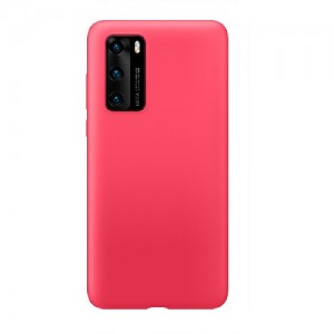 Θήκη Σιλικόνης για Huawei P40 - Ροζ