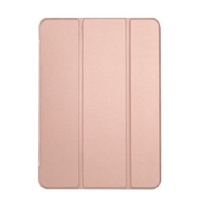 Θήκη Βιβλίο - Σιλικόνη Flip Cover για Tablet Lenovo M10 Plus TB-X606F 10.3 - Ροζ Χρυσό